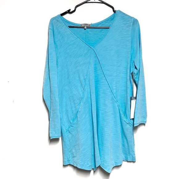 *Host Pick* NWT Habitat Cotton Pocket Pieced Tunic Capri 26905 Sz XS/S - Picture 1 of 10